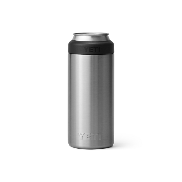 Stainless Yeti Rambler 12 oz Colster Slim Can Cooler Beer & Barware | DRGSOH-805