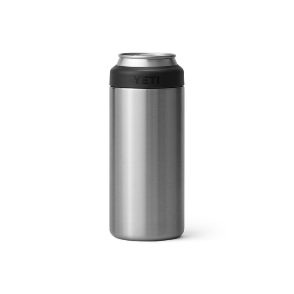 Stainless Yeti Rambler 12 oz Colster Slim Can Cooler Beer & Barware | DRGSOH-805