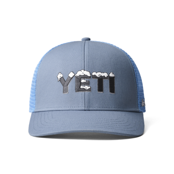 Stone Blue Yeti Cool Ice Trucker Hat Hats | ISPZFC-265