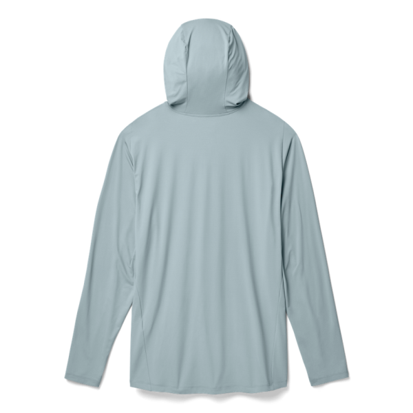 Stone Blue Yeti Hooded Long Sleeve Sunshirt Sunshirts | TMYWRK-416