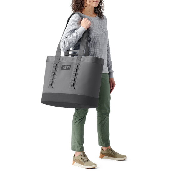 Storm Gray Yeti Camino 50 Carryall Tote Bag Tote Bags | EJQIYX-659