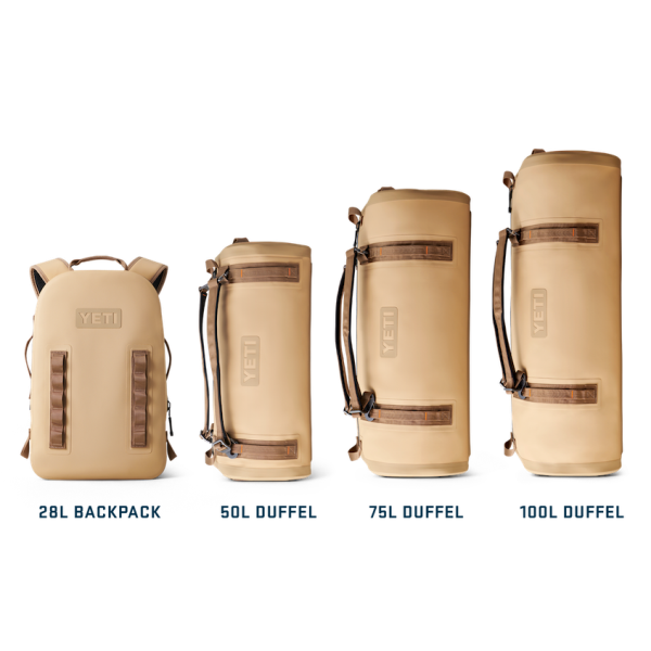 Tan Yeti Panga 100L Waterproof Duffel Waterproof Bags | KTQGHP-420