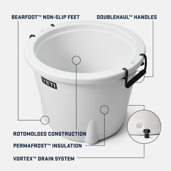 Tan Yeti Yeti Tank 85 Ice Bucket Hard Coolers | DCTSVP-730