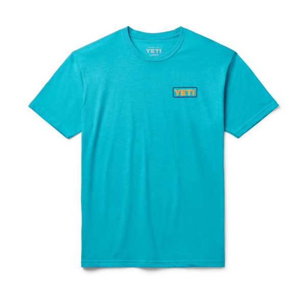 Teal Yeti Ambassador Flies Short Sleeve T-Shirt Short Sleeve T-Shirt | HQVNOJ-348