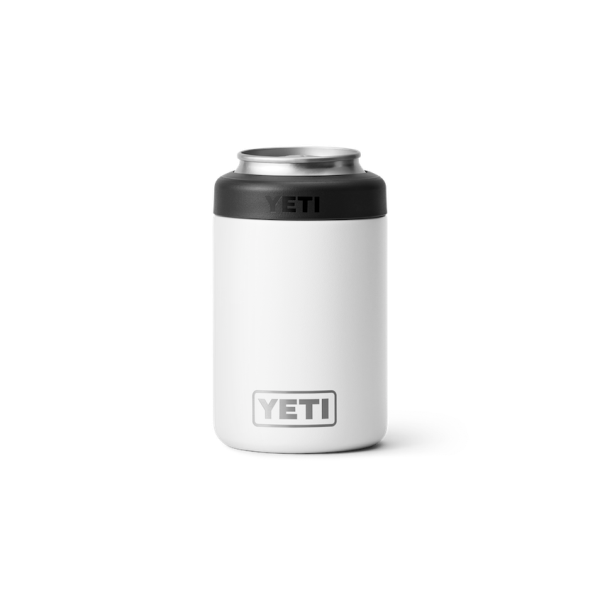 White Yeti Rambler 12 oz Colster Can Cooler Beer & Barware | VAQRPE-432