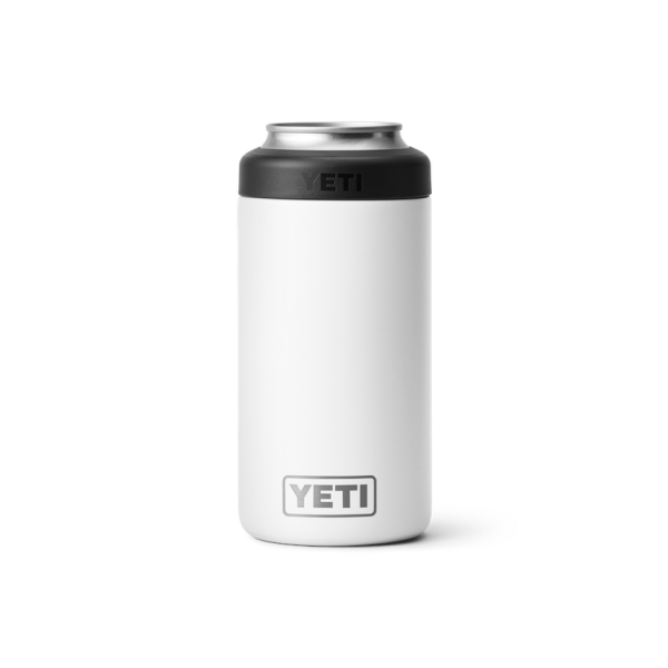 White Yeti Rambler 16 oz Colster Tall Can Cooler Beer & Barware | SDVGFN-526