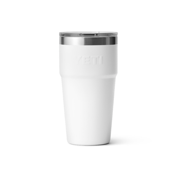 White Yeti Rambler 16 oz Stackable Pint Beer & Barware | VIFGNJ-781