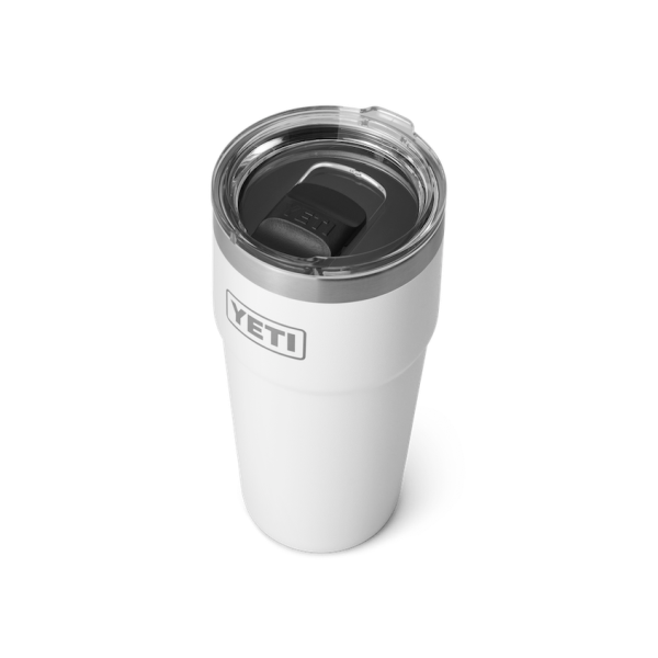 White Yeti Rambler 16 oz Stackable Pint Beer & Barware | VIFGNJ-781