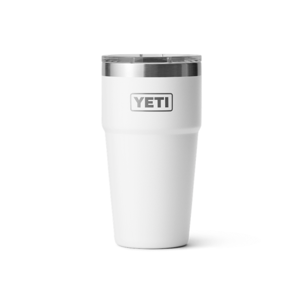 White Yeti Rambler 16 oz Stackable Pint Beer & Barware | VIFGNJ-781