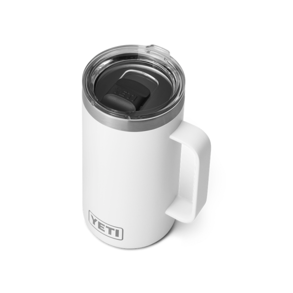 White Yeti Rambler 24 oz Mug Coffee & Mugs | MWJBLZ-059