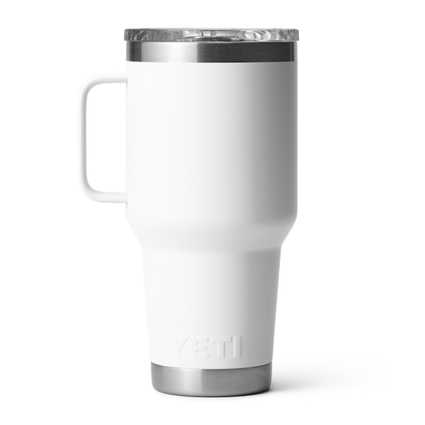 White Yeti Rambler 30 oz Travel Mug Tumblers | ELHYWM-462