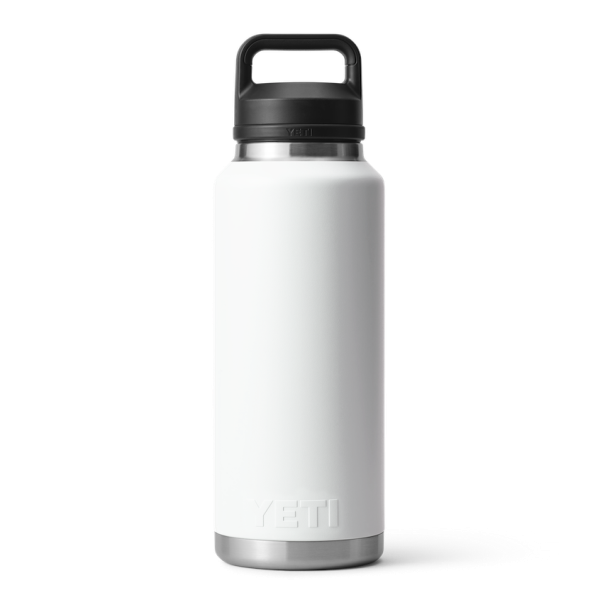 White Yeti Rambler 46 oz Water Bottle Water Bottles & Jugs | WDAXNB-476