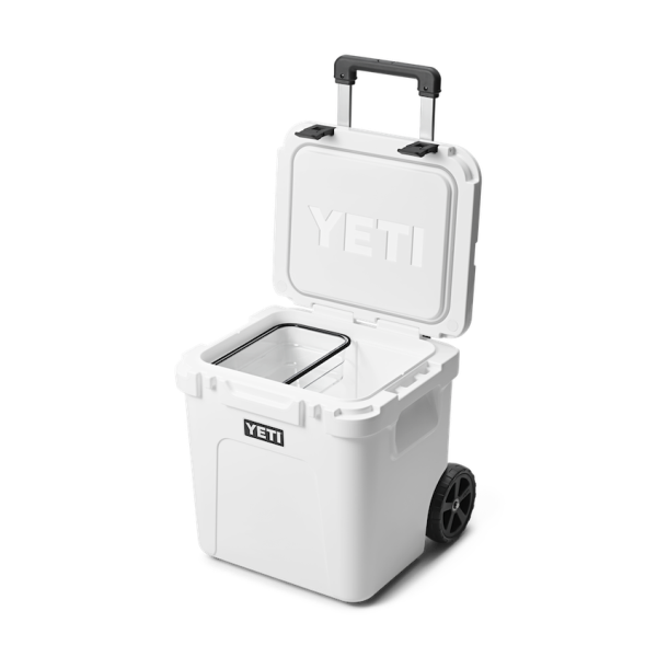 White Yeti Roadie 48 Wheeled Cooler Wheeled Coolers | LTUAMI-927