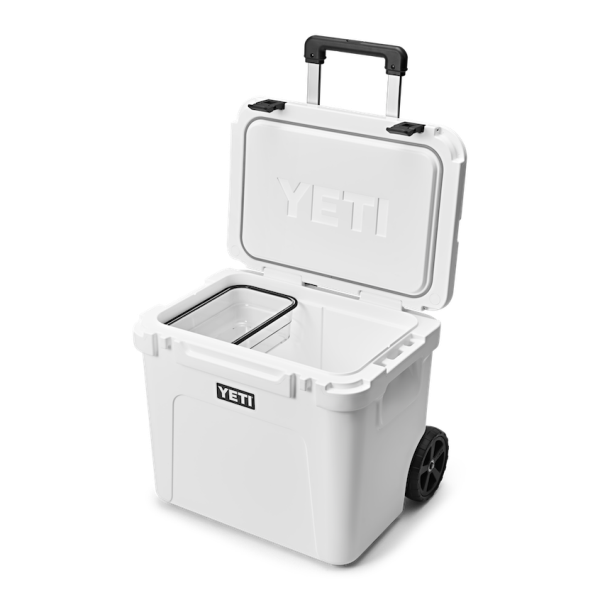 White Yeti Roadie 60 Wheeled Cooler Wheeled Coolers | MTINHC-389