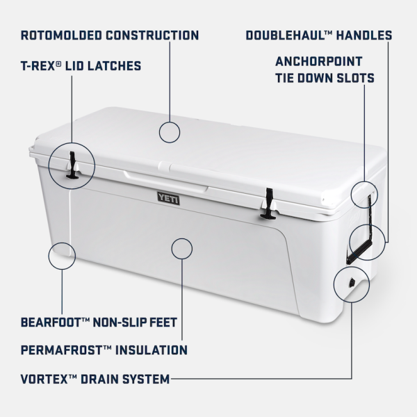 White Yeti Tundra 250 Hard Cooler Hard Coolers | ZXQBMP-712