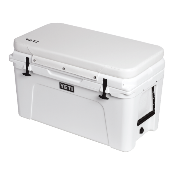 White Yeti Tundra Hard Cooler Seat Cushion In White Tundra Accessories | HBRKAY-931