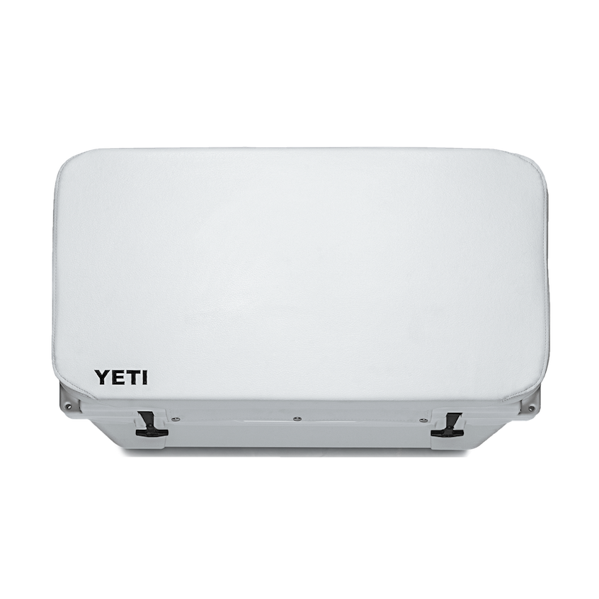 White Yeti Tundra Hard Cooler Seat Cushion In White Tundra Accessories | HZTCYX-912