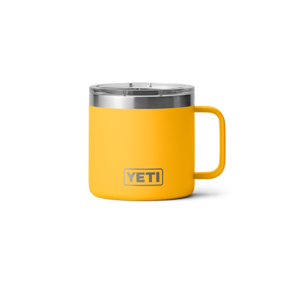 Alpine Yellow Yeti Rambler 14 oz Mug Coffee & Mugs | HGXJRK-402