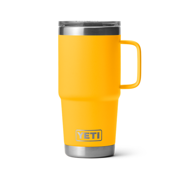 Alpine Yellow Yeti Rambler 20 oz Travel Mug Tumblers | VTFRQG-295