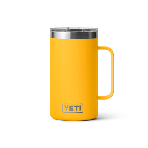 Alpine Yellow Yeti Rambler 24 oz Mug Coffee & Mugs | RLZFKG-607