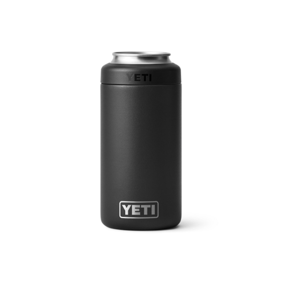 Black Yeti Rambler 16 oz Colster Tall Can Cooler Beer & Barware | LYUBQE-317