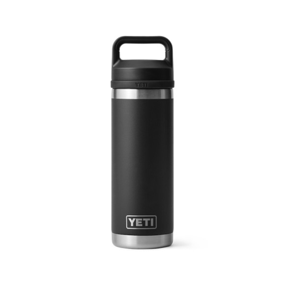 Black Yeti Rambler 18 oz Water Bottle Water Bottles & Jugs | XUIVMG-580