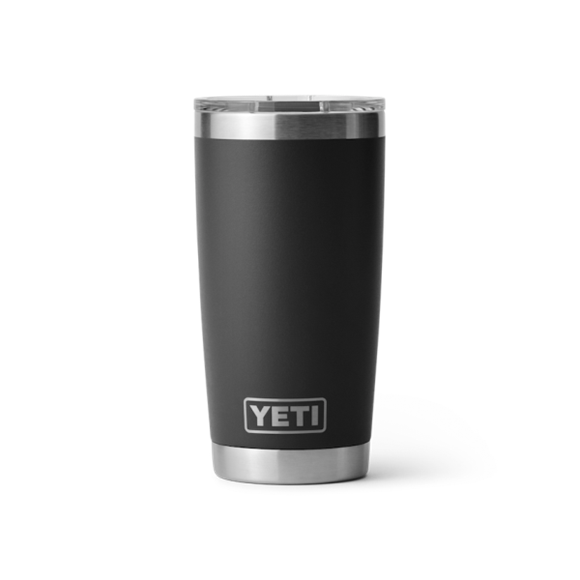 Black Yeti Rambler 20 oz Tumbler Tumblers | CUBSAF-701