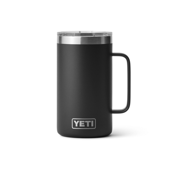 Black Yeti Rambler 24 oz Mug Coffee & Mugs | WHIEVO-902