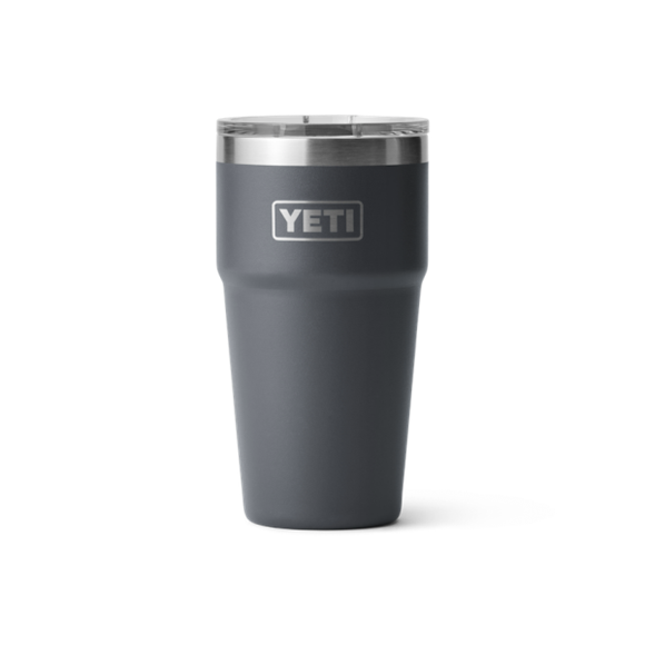 Charcoal Yeti Rambler 16 oz Stackable Pint Beer & Barware | FOWPAM-903