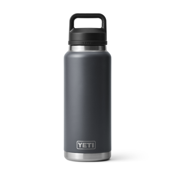 Charcoal Yeti Rambler 36 oz Water Bottle Water Bottles & Jugs | BORHNW-352