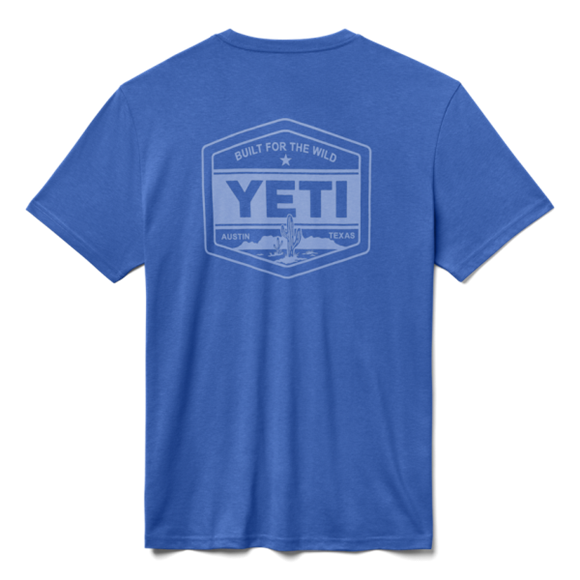 Cobalt Yeti Built for the Wild Short Sleeve Tee Short Sleeve T-Shirt | XBWCUP-086