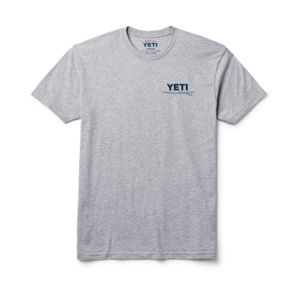 Heather Gray Yeti Adventure Bus Short Sleeve T-Shirt Short Sleeve T-Shirt | SBAHLV-319