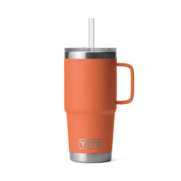 High Desert Clay Yeti Rambler 25 oz Mug Straw Drinkware | SOCTMX-457