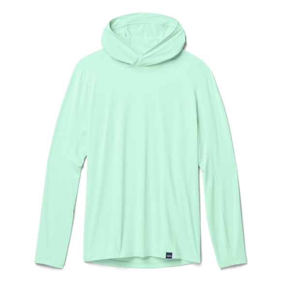 Ice Blue Yeti Hooded Long Sleeve Sunshirt Sunshirts | HERGVY-738