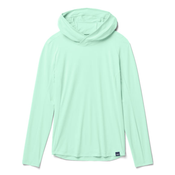 Ice Blue Yeti Women's Hooded Long Sleeve Sunshirt Sunshirts | OXFSJY-601