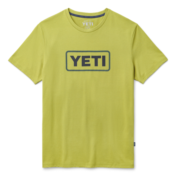 Moss Yeti Badge Logo Short Sleeve T-Shirt Short Sleeve T-Shirt | WKMLAG-784