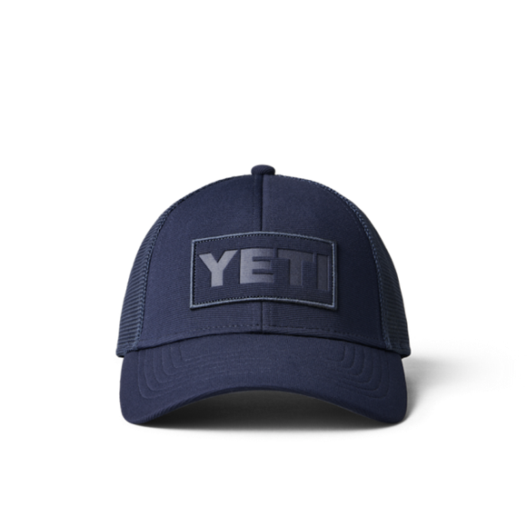 Navy Yeti Patch On Patch Trucker Hat Hats | JARYTB-208