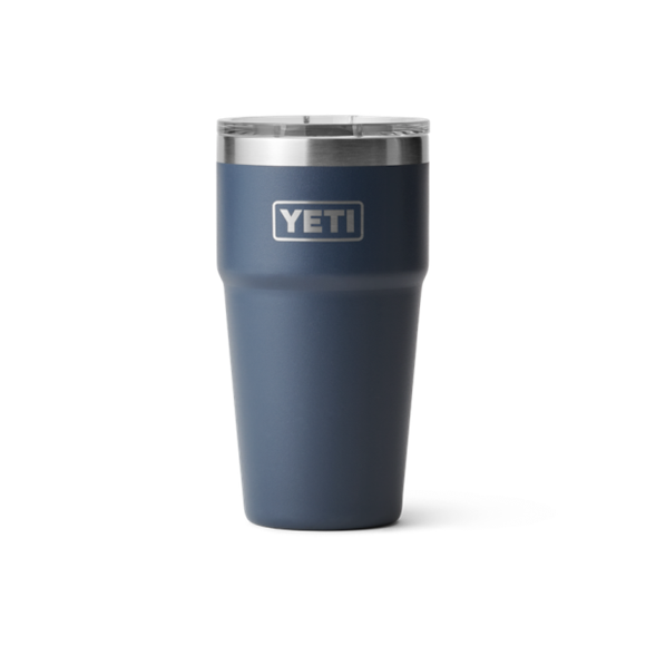 Navy Yeti Rambler 16 oz Stackable Pint Beer & Barware | KWNEIA-281