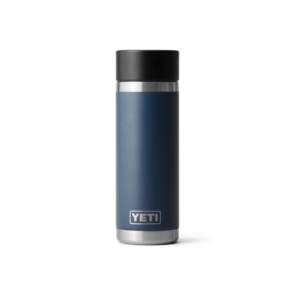 Navy Yeti Rambler 18 oz HotShot Bottle Coffee & Mugs | QXMPWK-254