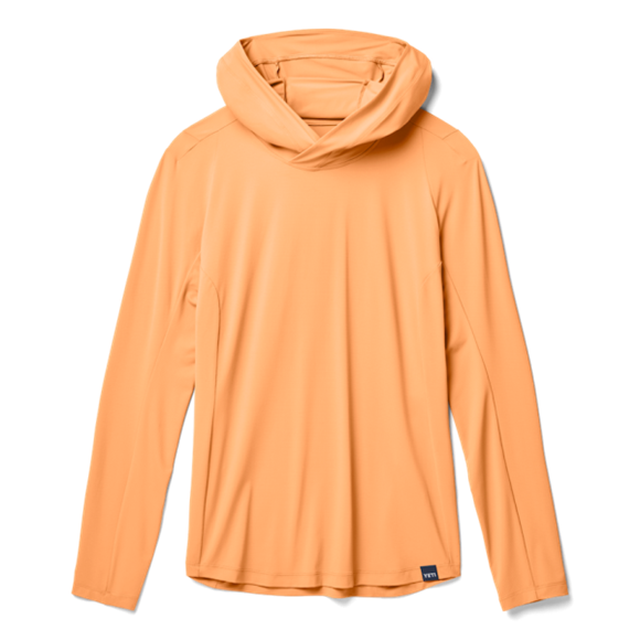 Salmon Yeti Women's Hooded Long Sleeve Sunshirt Sunshirts | VMFOYG-098