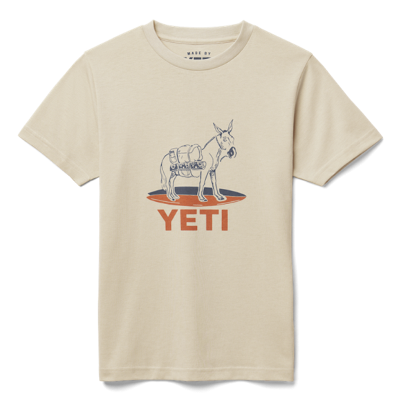 Sand Yeti Kids' Surfing Mule Short Sleeve Tee Short Sleeve Tee | TJAUHV-590