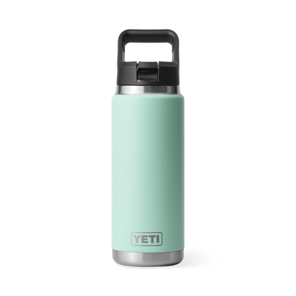 Seafoam Yeti Rambler 26 oz Water Bottle Straw Drinkware | UEBDJO-436