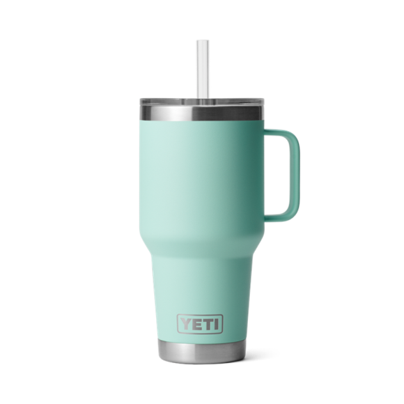 Seafoam Yeti Rambler 35 oz Mug Straw Drinkware | ESKHQD-580