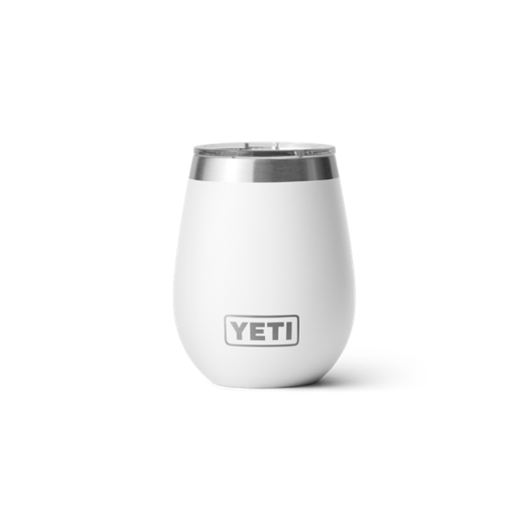 White Yeti Rambler 10 oz Wine Tumbler Beer & Barware | XPTGBO-842